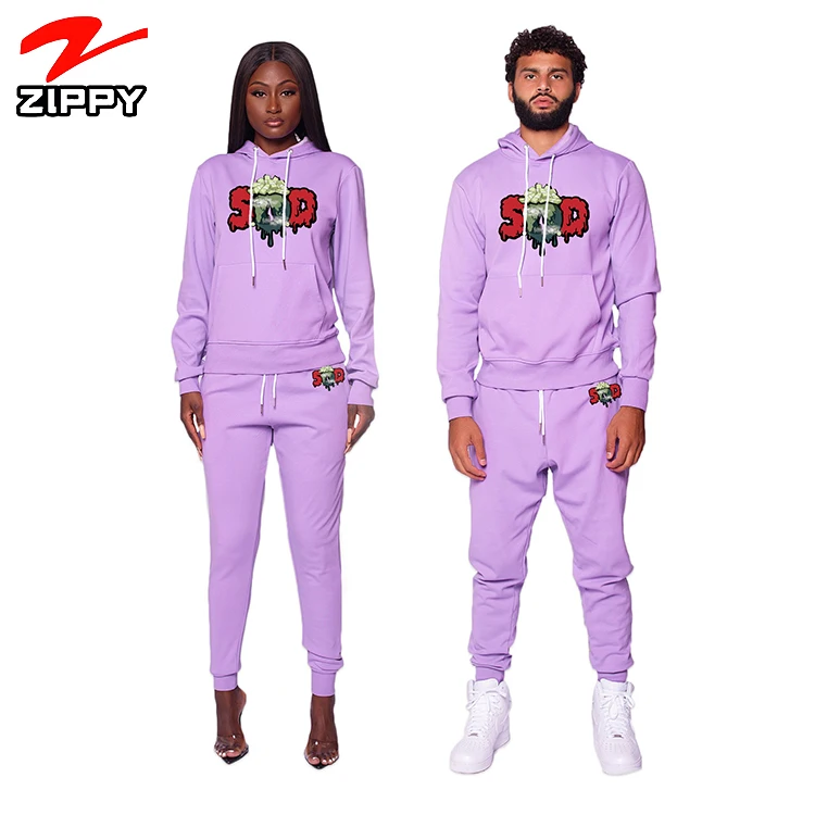 

Couples man track suits 2 pieces chenille embroidered track suit pink tracksuit fitted customized unisex sweatsuits women, Custom color