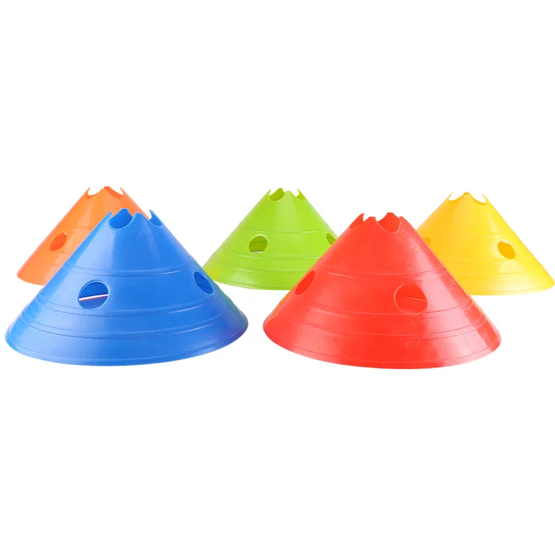 

Disc Kids Sports field Sport Colorful Speed Training Football Agility Plastic Marker Cones, Optional