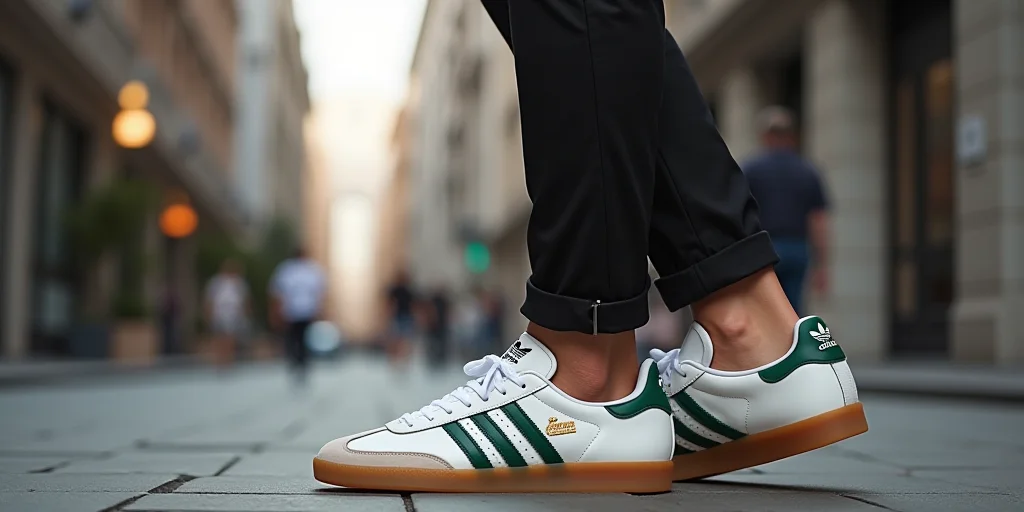 adidas gazelle silver green womens SAMBA