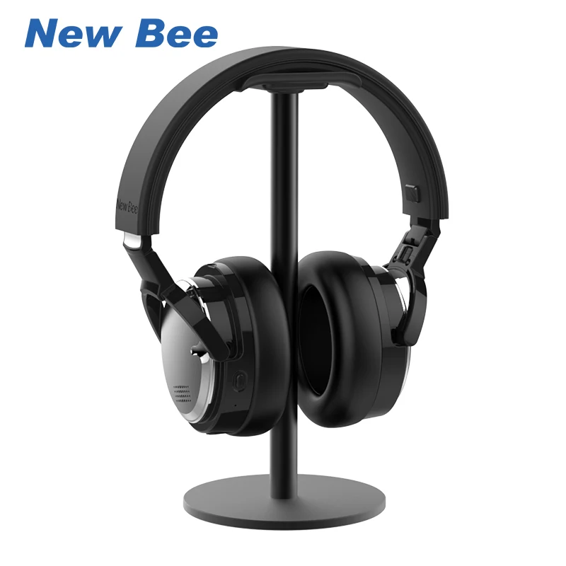 

New Bee NB-Z7 Portable Universal Metal Headphone Stand Gaming Headset Holder, Black