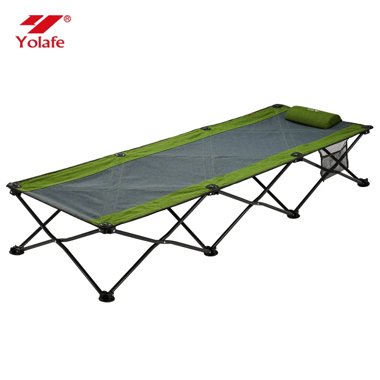 

Foldable easy carrying metal military bed army cot folding camping bed travel outdoor hike picnic cot