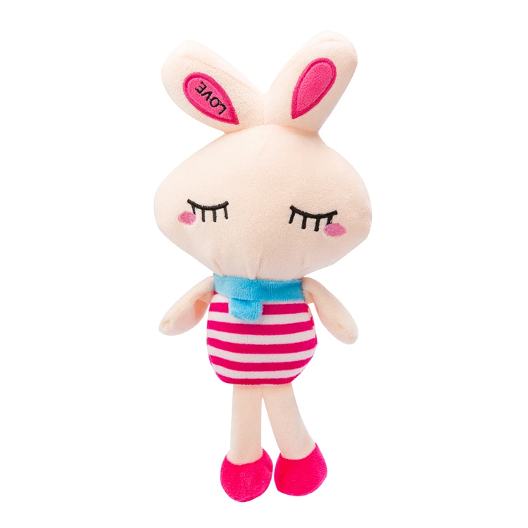 

Happy animals toy new doll cotton plush rabbit toys for Kids, Customized colour