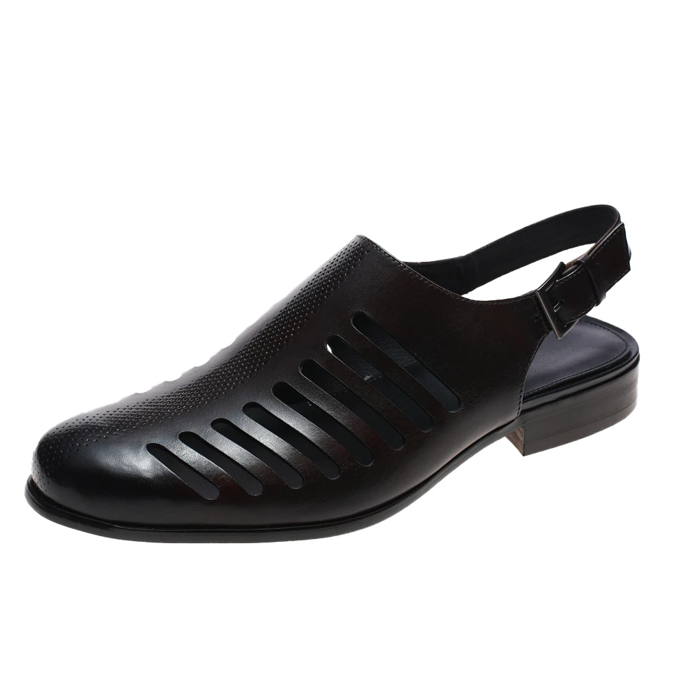 

New classic handmade italian mens oxford genuine leather summer are hollow out breathable leather dress shoes for men