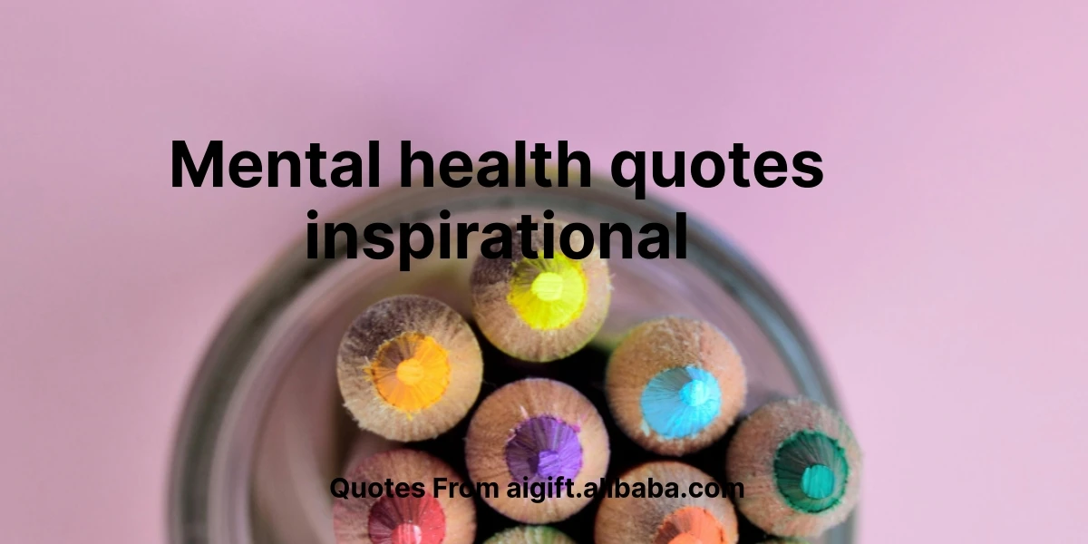 mental health quotes inspirational