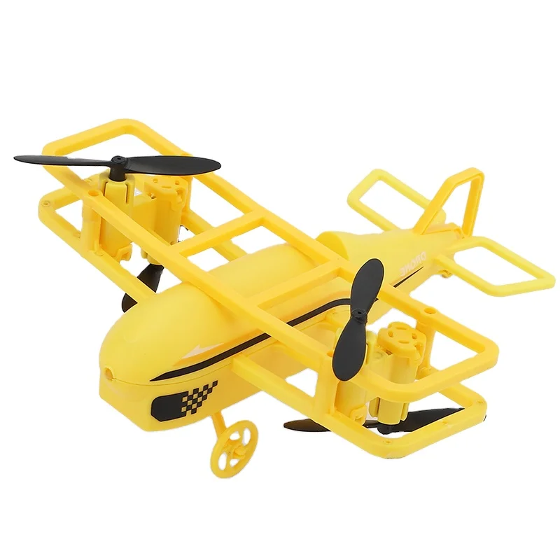 

In Stock JJRC H95 2.4G Mini Drone 360 Degree Roll Headless Mode Altitude Hold Control Airplane Drone Toy (Yellow)