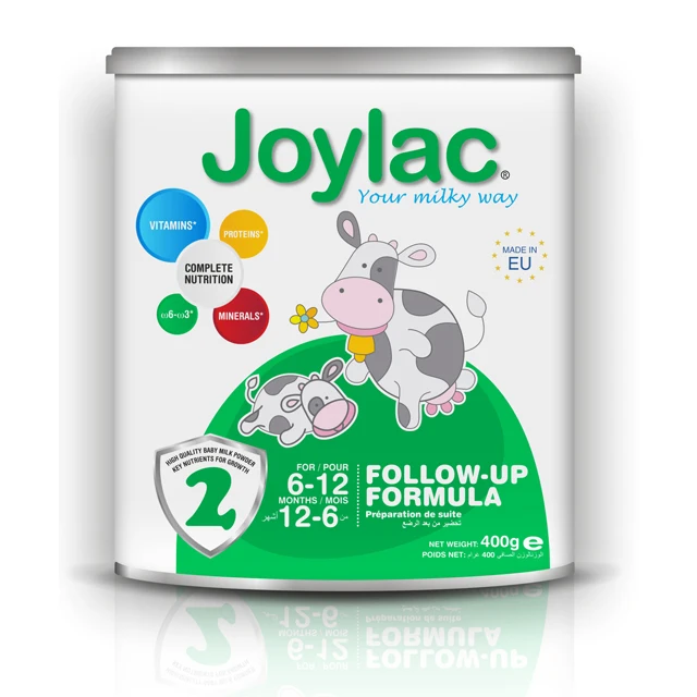 
Joylac baby milk formula and Cereals 100% EU origin 