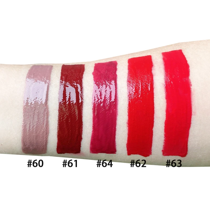 

Wholesale lip makeup lipgloss red private label lip gloss