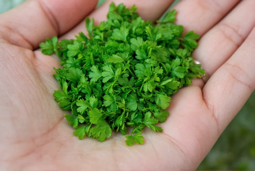 Cheese with Parsley