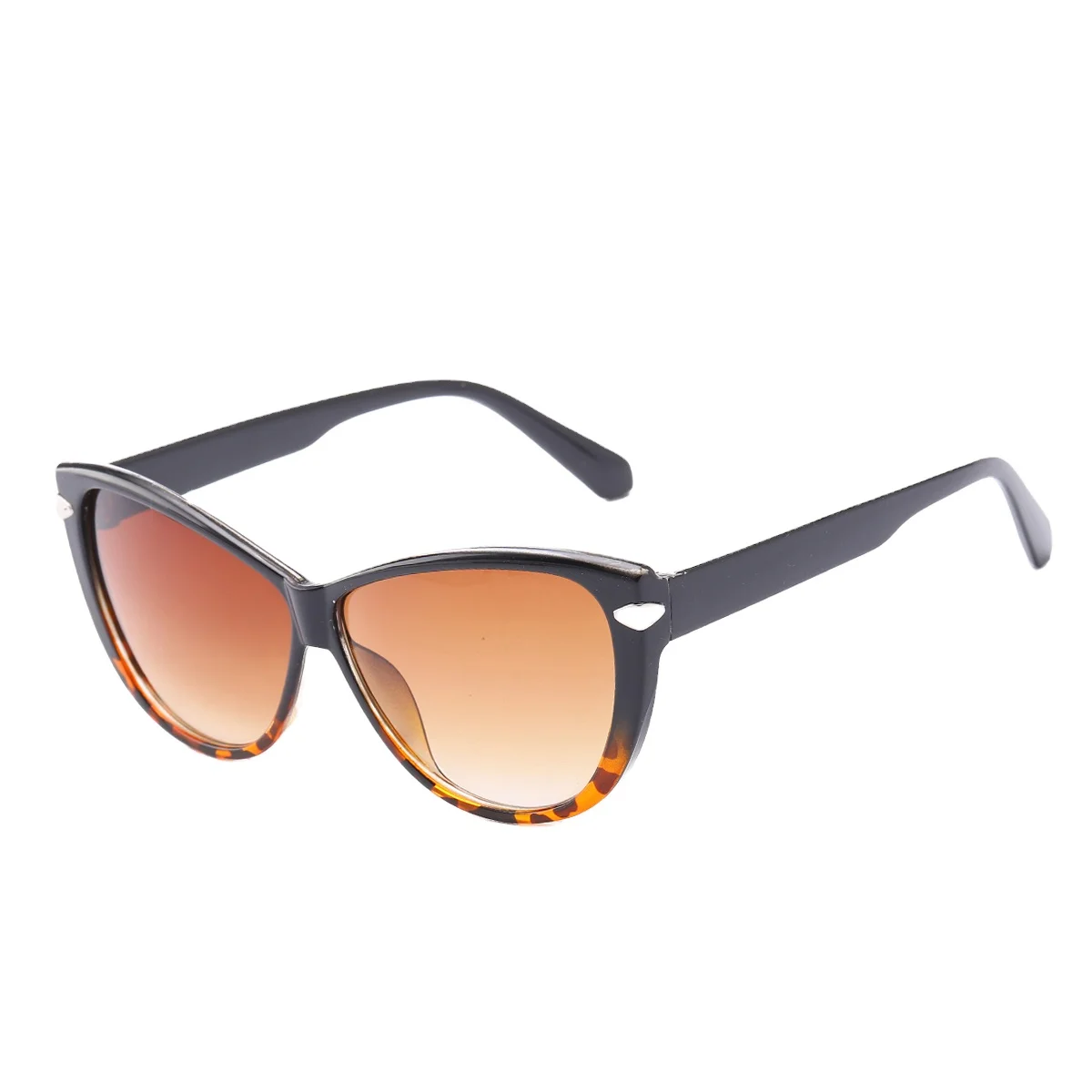 

RENNES Ins Vintage Glasses Big Cat Eye Sunglasses CE UV400 Eyewear Custom Glasses Sonnenbrille Sun glasses Wholesale