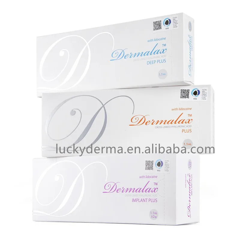 

korea original dermalax deep lip ha dermal filler injection, Transparent