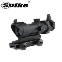 

Spike High Quality Tactical Riflescope 1x30 Red / Green Dot Rifle Sight Scope With 20mm Mount Airsoft Shooting / Hunting scope