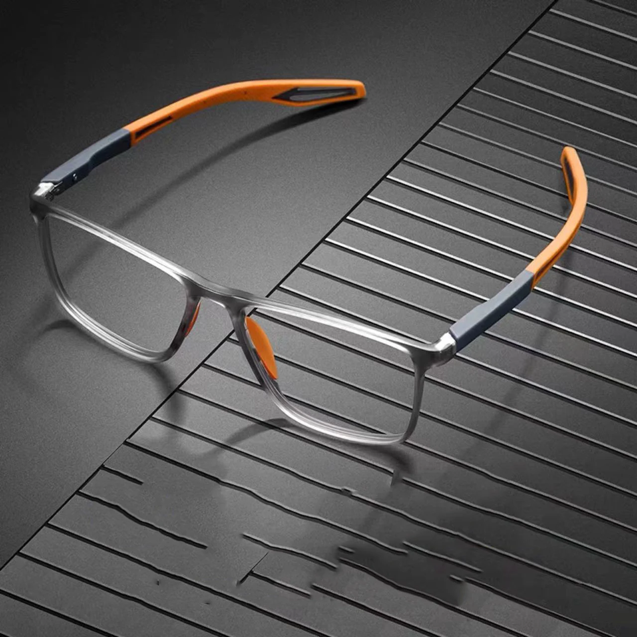 

Full Rim Square Optical Glasses Men Sports Prescription Eyeglasses Frame Male TR90 Myopia Spectacles Frame Reading Glasses
