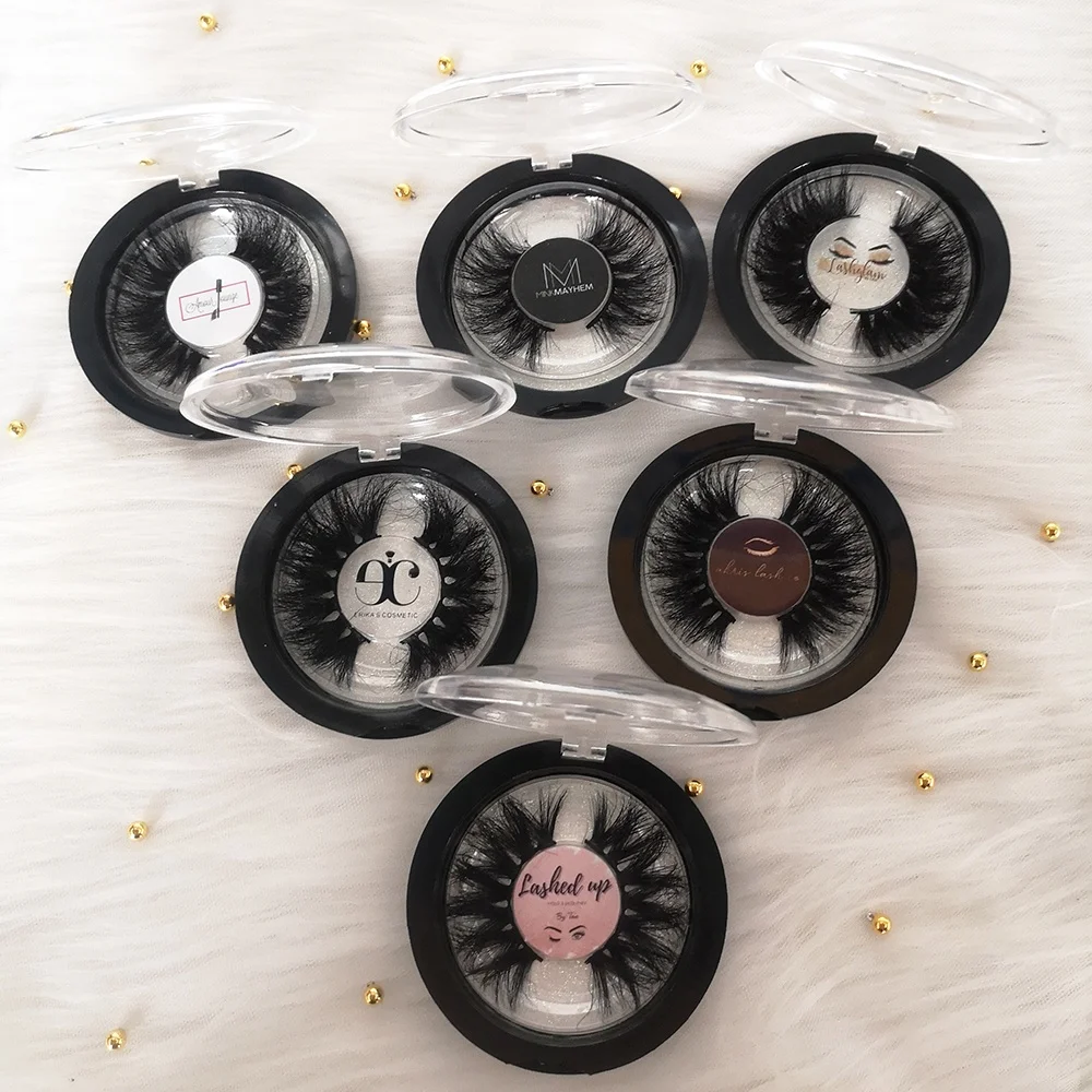 

new 27mm eyelashes design 5d mink lashes strip lashes maquillaje al por mayor para vender fake fluffy eyelashes, Natural black 3d real mink lashes