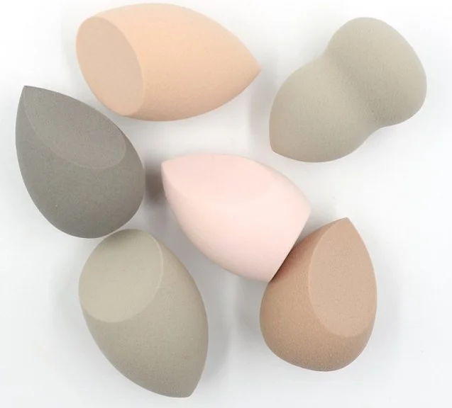 

Latex Free Hydrophilicity Light Color Beauty Sponges Teardrop Makeup Blender, Multi color