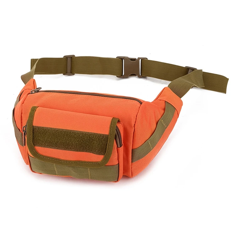 

Fashion Multi Pockets Outdoor Military Tactical Waist Bag for Men YDB-092, Khaki, black, digital, camouflage, army green, orange