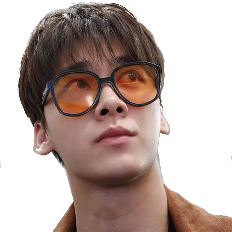

RENNES [RTS] Wholesale New Retro PC Round Frame Sunglasses Oversized Men And Women Custom Glasses, 7 colors