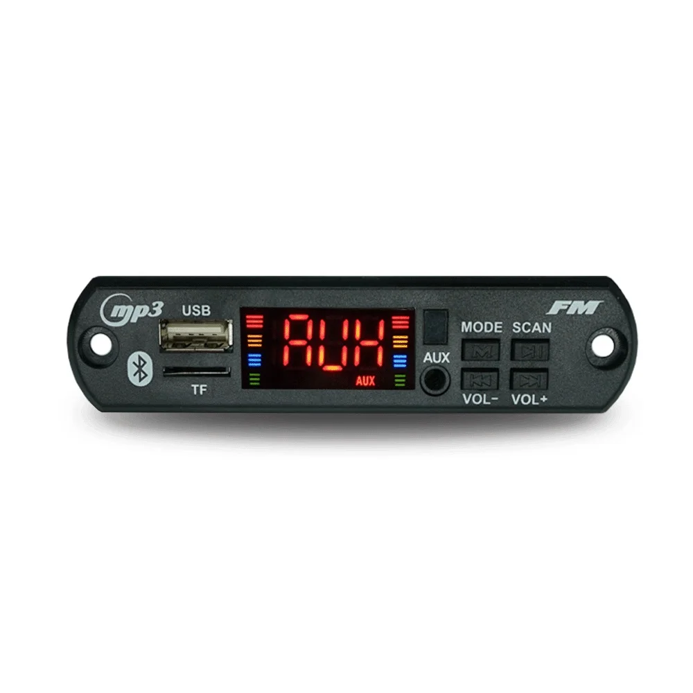 

FM USB Wireless BT Blue tooth MP3 Player Circuit Module Remote Control, Black