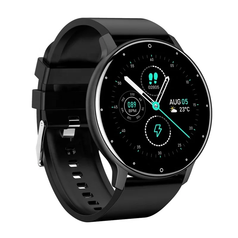 

Lightweight Design Touch Screen Reloj Inteligente Heart Rate Fitness Sport Smart Watch Health Monitoring Smartwatch ZL02