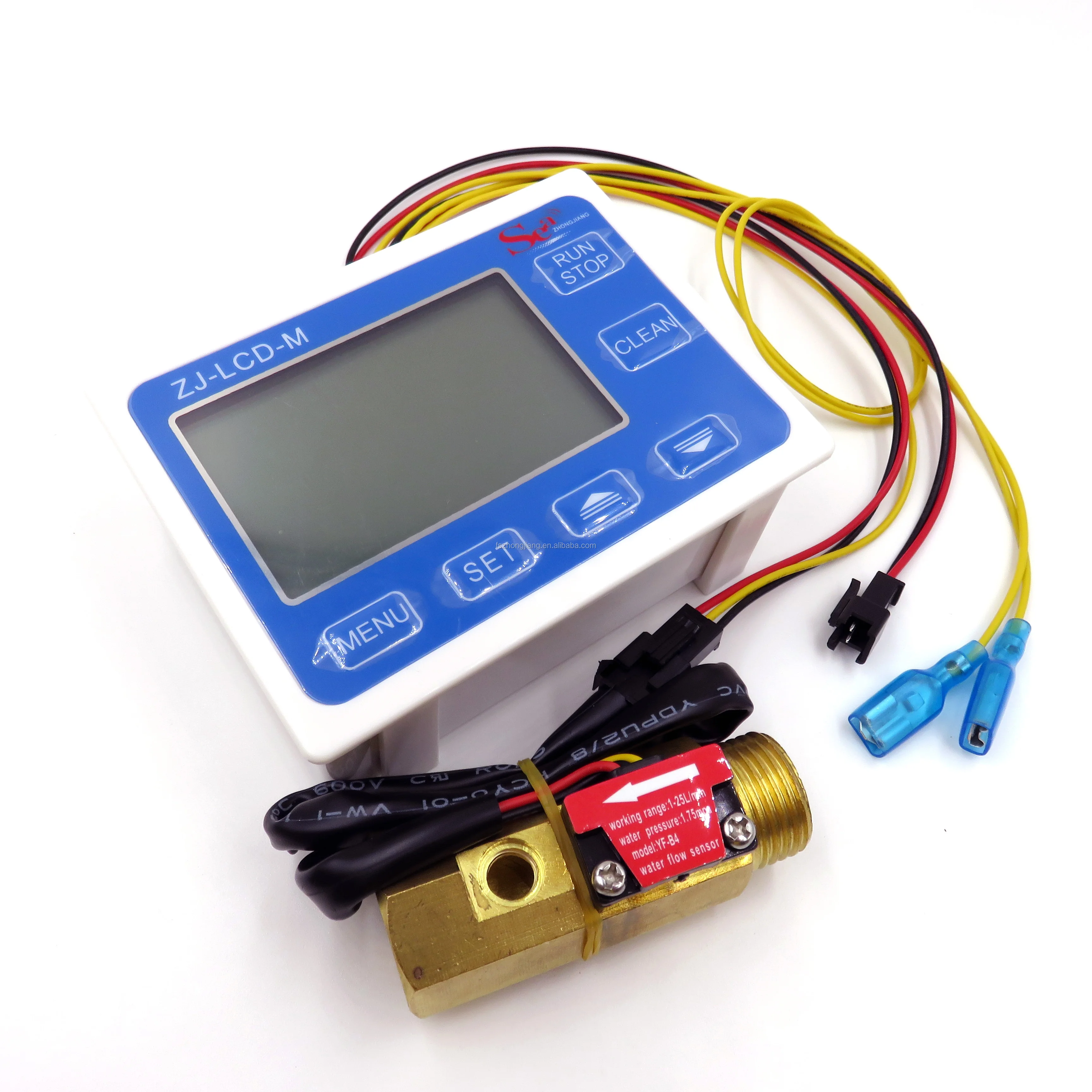 Sea Brass Flow Meter B4 With Electronic Water Meter Fow Quantitative