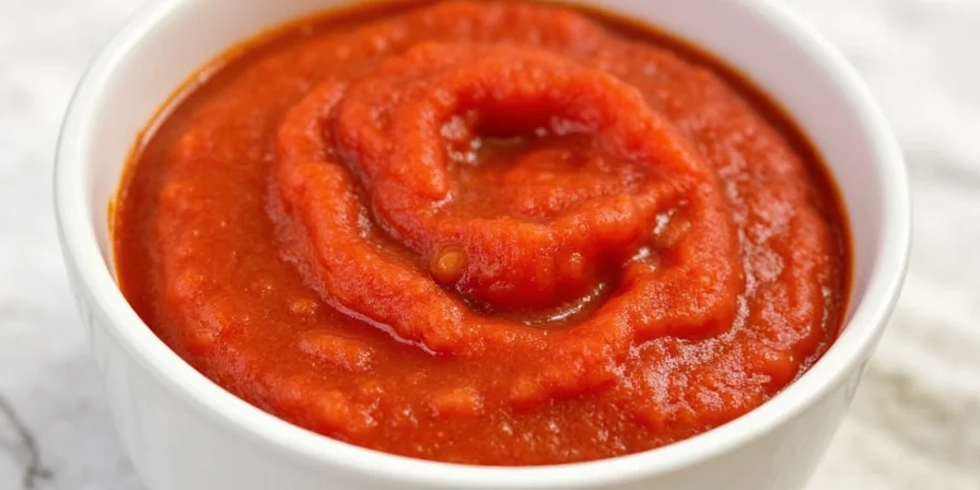 Chef rescuing tomato sauce