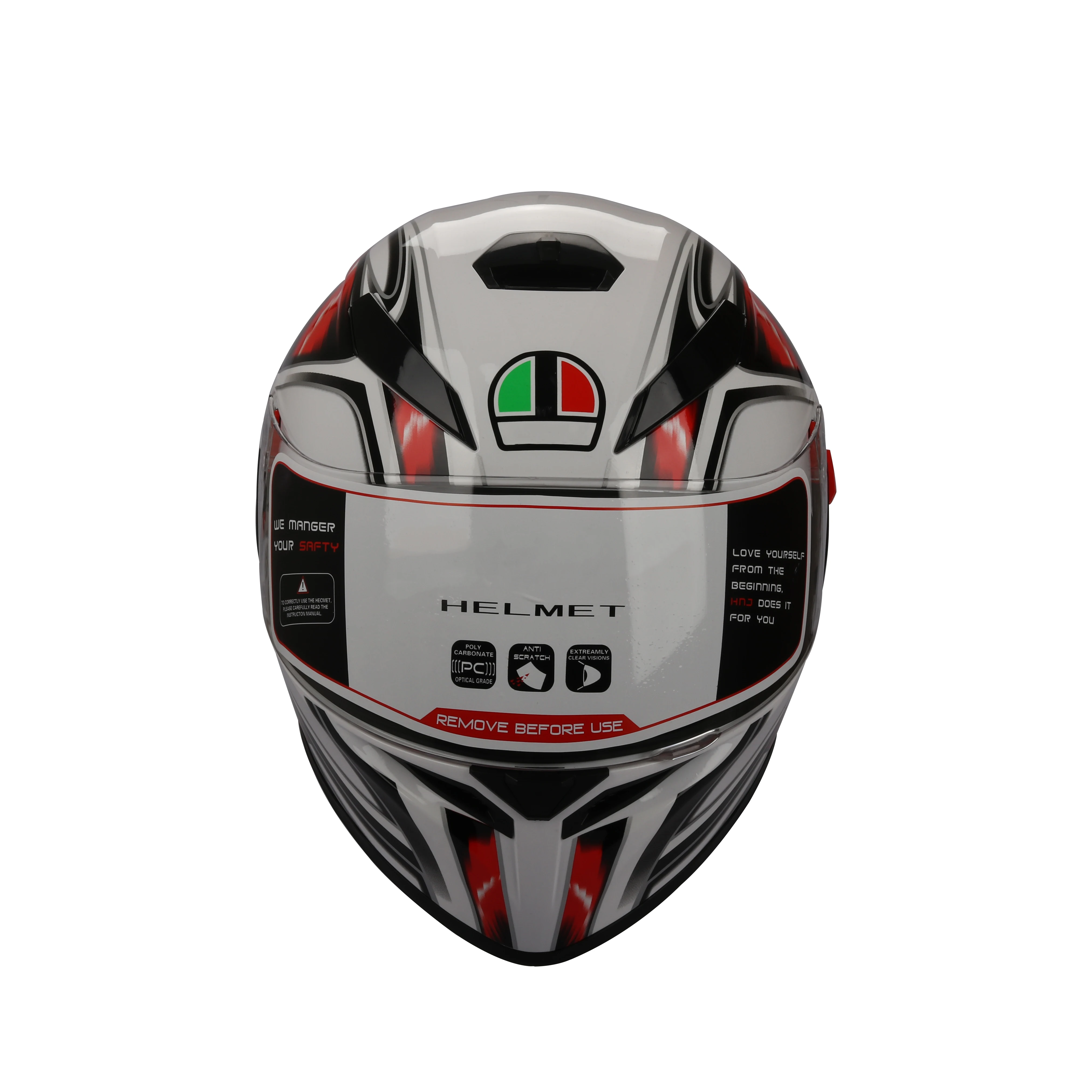 
WSL-908 Dot Certification high quality full face motorcycle helmet 