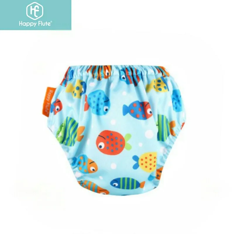 

Happyflute Cotton Training Diaper Toddler Potty Training Underwear reusable training pants For Boys And Girls, Colorful