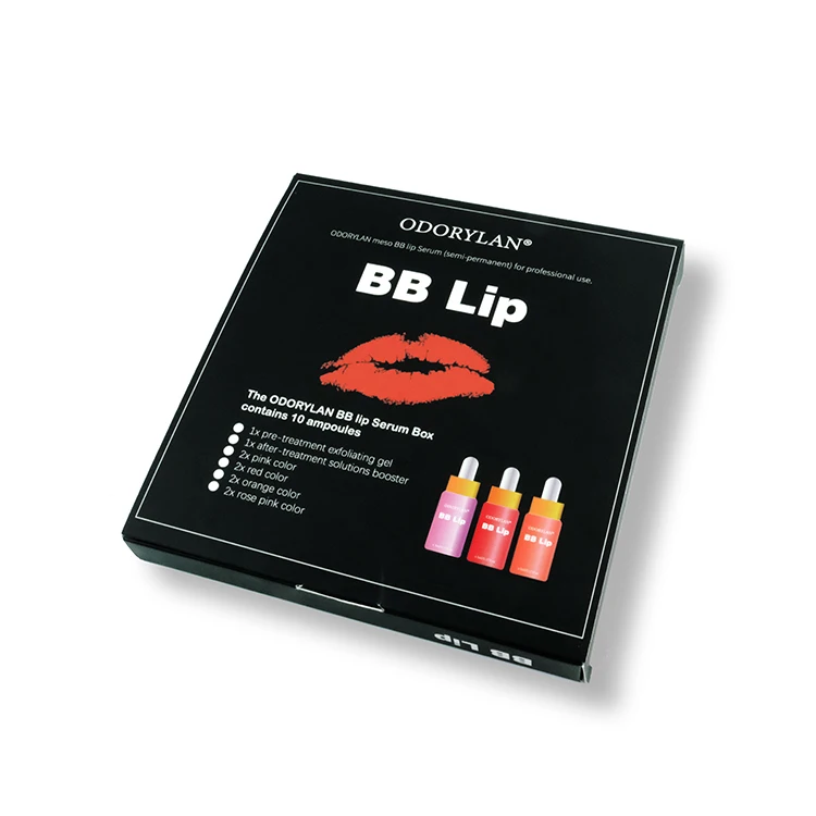 

Hot selling semi permanent bb lip serum meso bb lip tint for sale, 4 colors