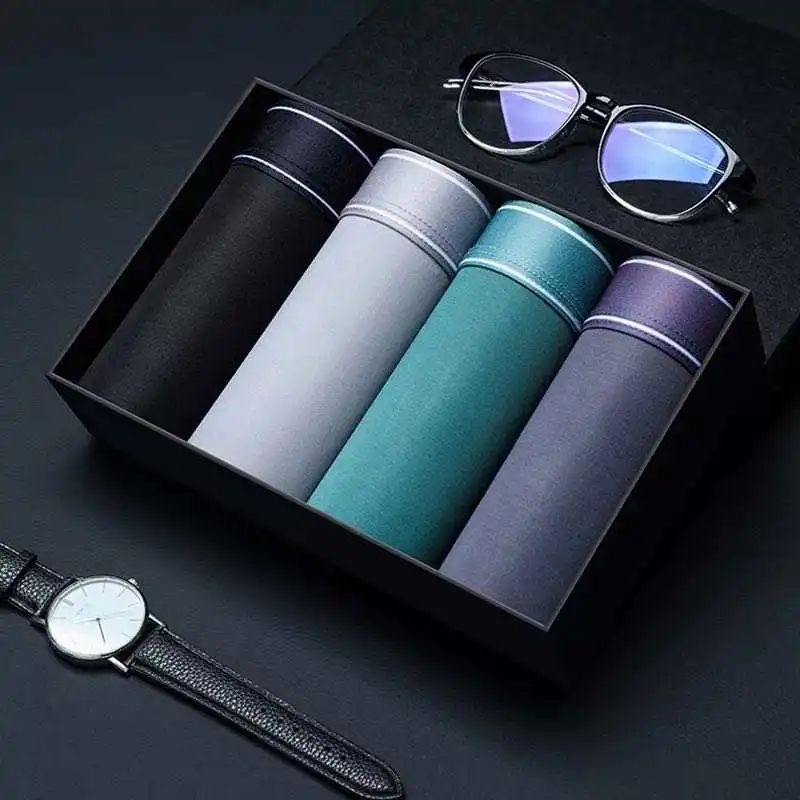 

XSpazio 4 pack in one box set cooling men boxer underwear 2021