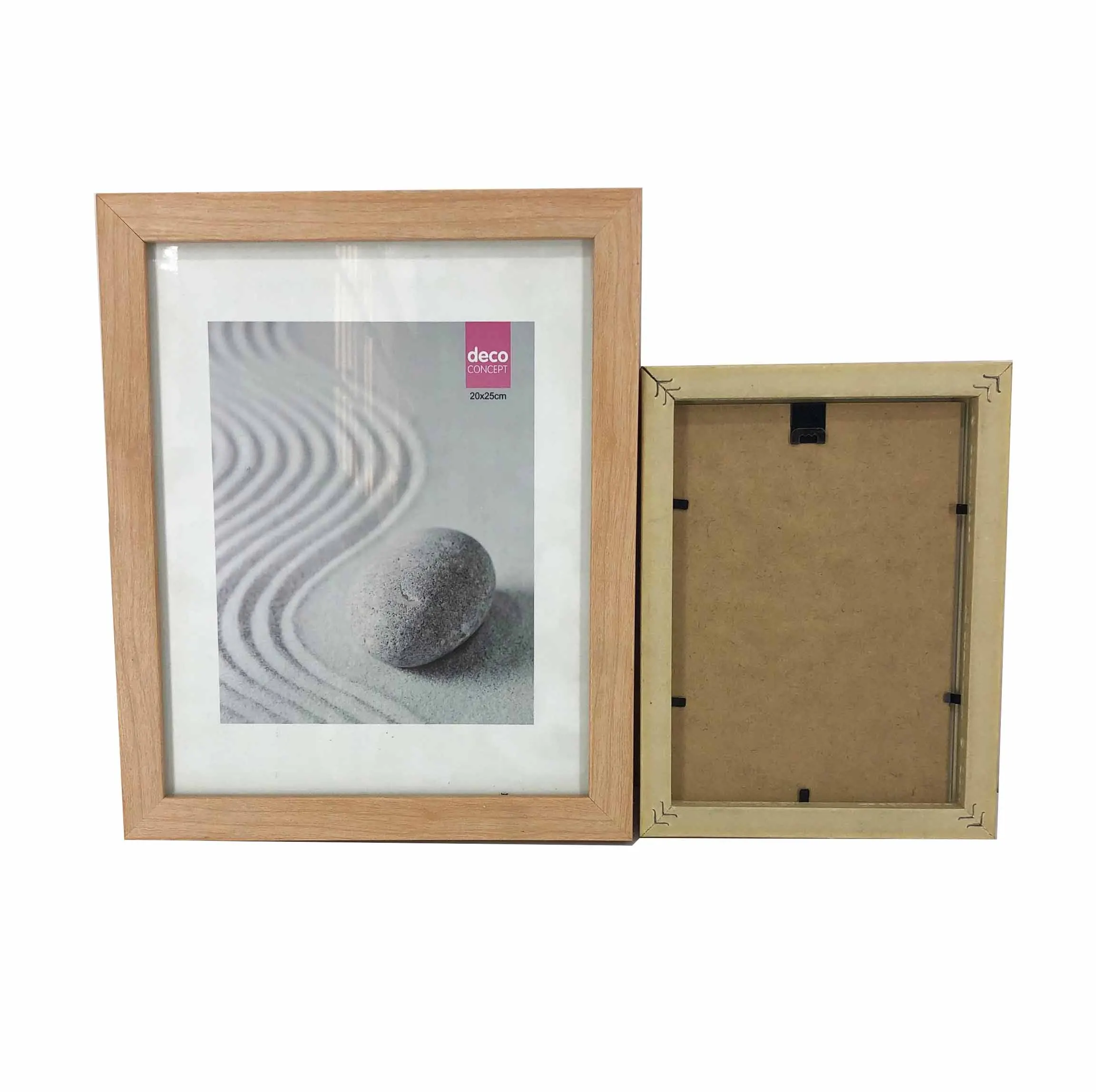
Wood Color PS Picture Frames, Elegant Design Plastic Framework 8 x 10 inch 5x7 Arts, Paintings Photos -For Desk,Tabletop or Wall 