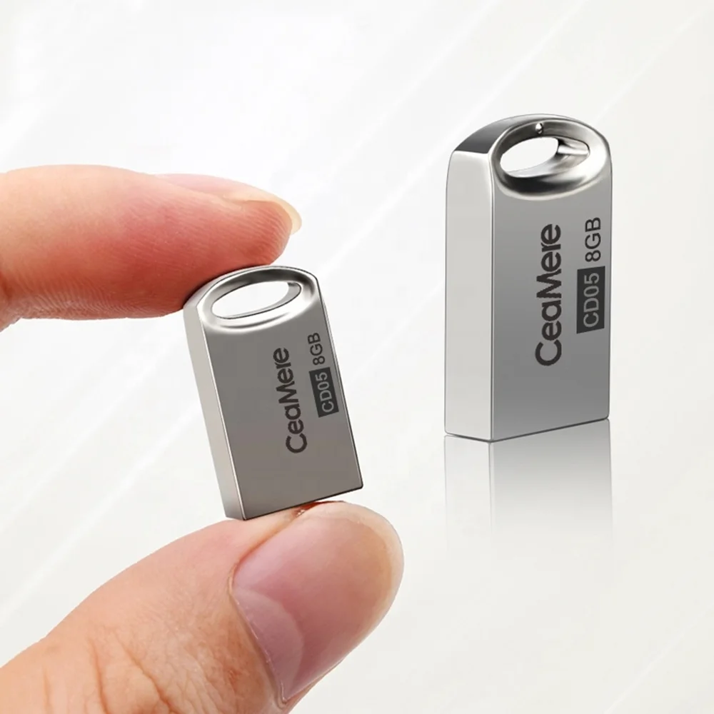 

Ceamere CM-CD05 Bulk Mini Metal USB 2.0 Pen Drives 4GB Memory Stick 16GB 32GB 128GB 16GB Custom 8GB Pendrive USB Flash Drive