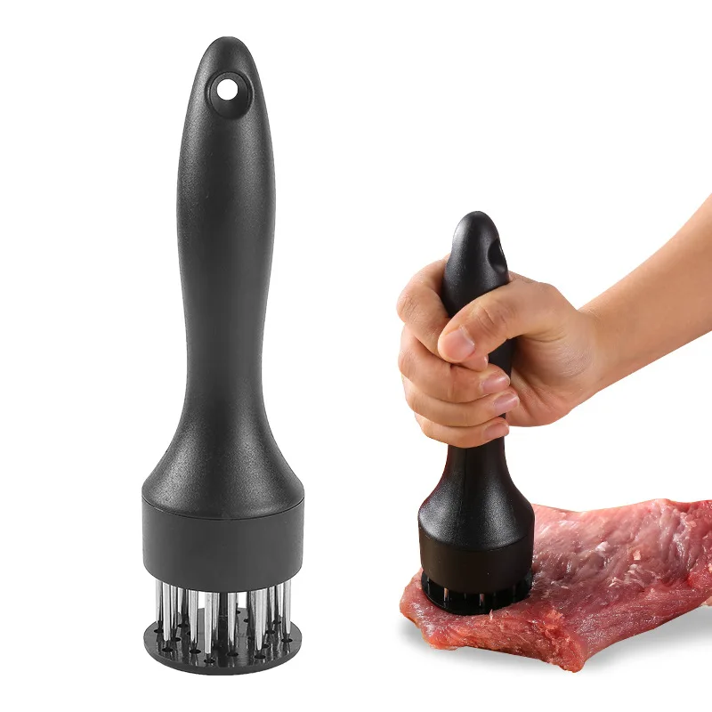 

Factory spot round steak chopper stainless steel quick tender needle mash beef tendon