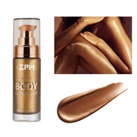 

ZPM OEM/ODM Private Label Professional Organic Tanning Lotion Glitter Glow Body Oil Bronzing Shimmer Body Oil Body Luminizer