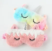 

2019 hotsale promotion wholesale sleep silk eye cute women unicorn sleeping mask