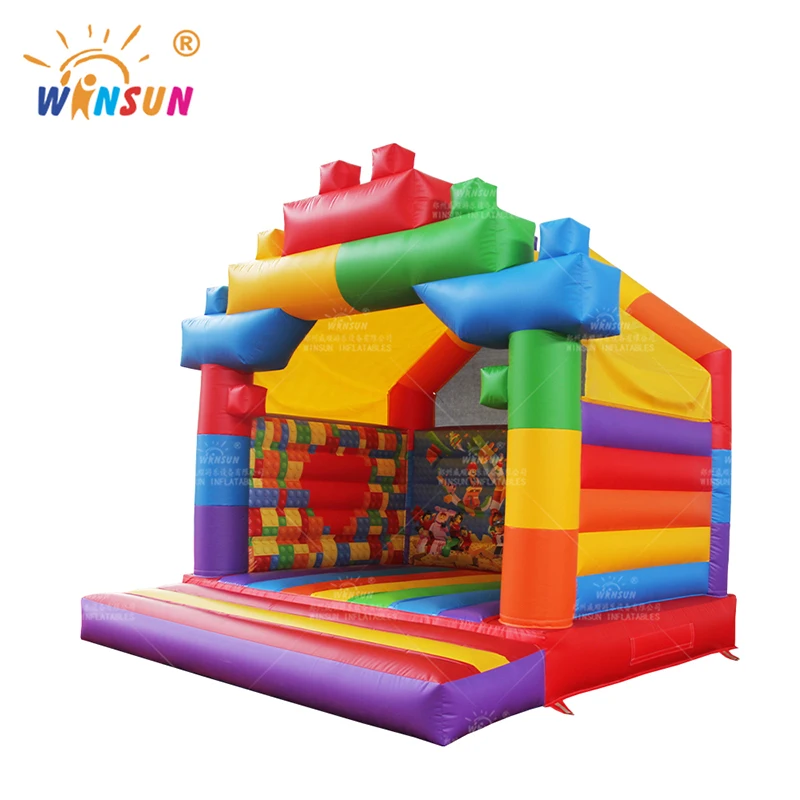 

WINSUN Wholesale commercial kids bounce house with slide castillos juegos inflables water combo bouncy