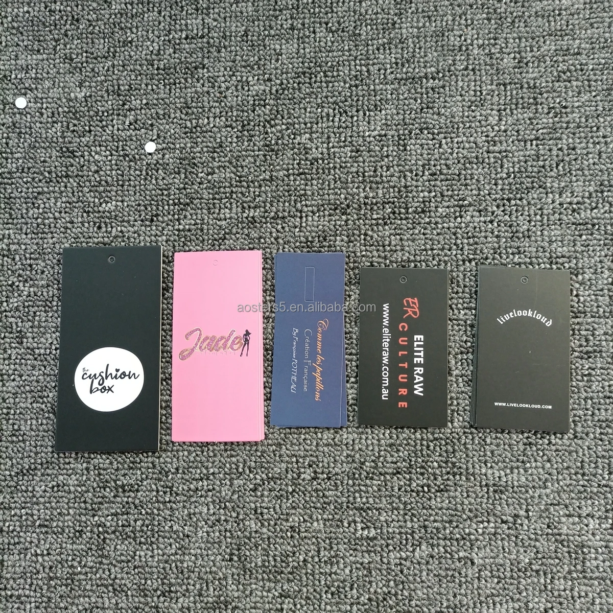 

Good Quality Low price Custom Printed Cloth paper Hang Tag, Cmyk color