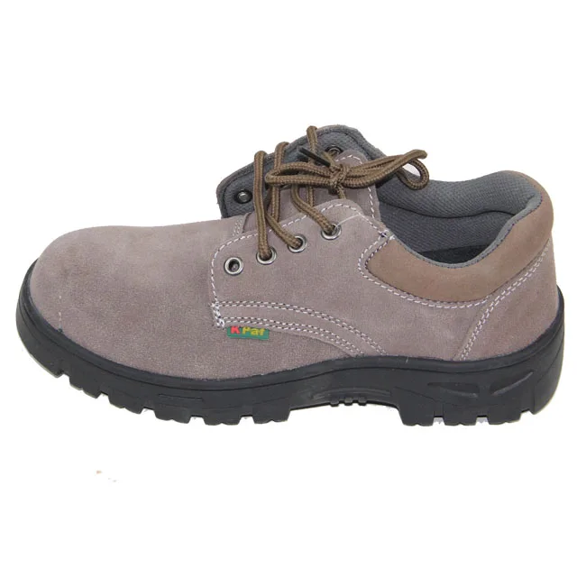 

suede safety shoes steel midsole steel toe bratherable mesh anti smash comforable light weight safety shoes