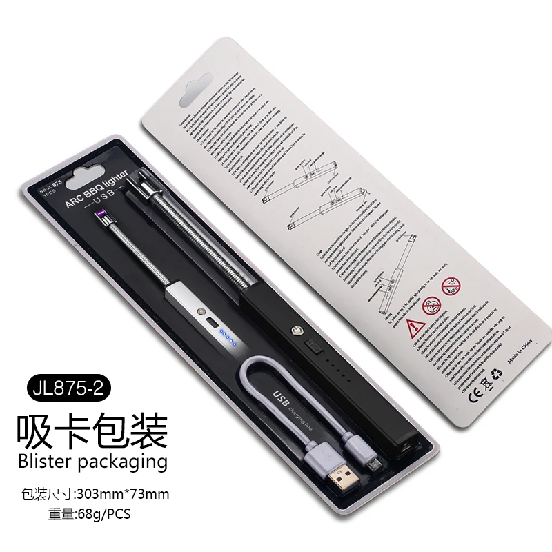 

Handheld Long arc Plasma Rechargeable Candle Lighter