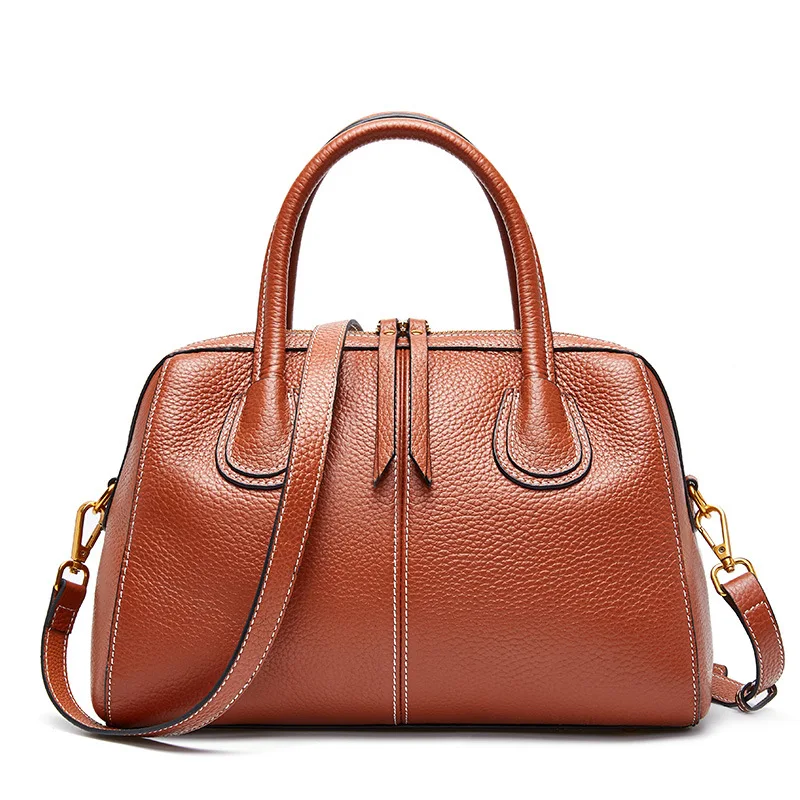 

TS4001 2020 china online shopping uk winter boston handbags designers handbags Genuine Leather Shoulder bags Women Handbags