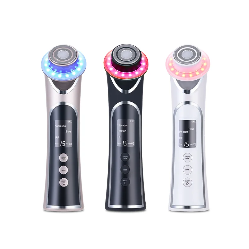 

Anti Aging Face Massage RF EMS Photon Vibration Function Beauty Facial Magic Wand