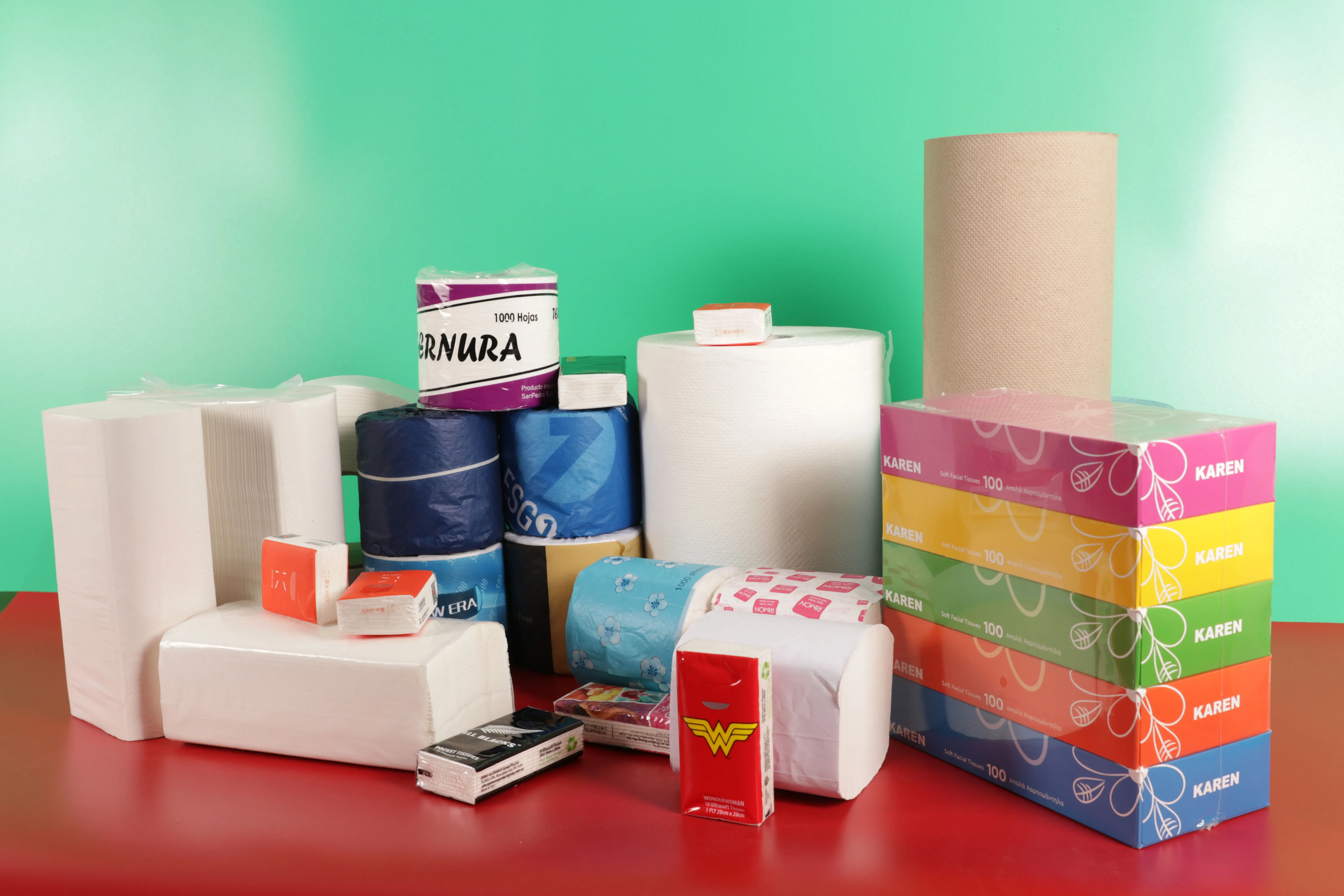 Custom Eco Cheapest Wholesale Toilet Roll Paper Embossed 2ply Tissue