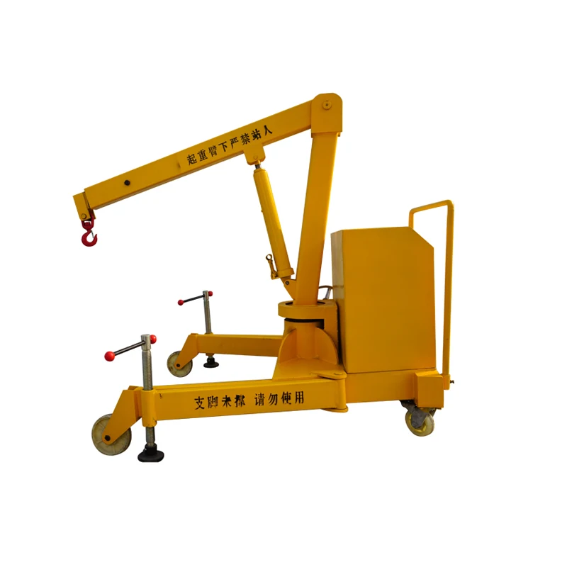 500kg Mobile Battery Powered Hydraulic Small Electric Crane - Buy Small ...