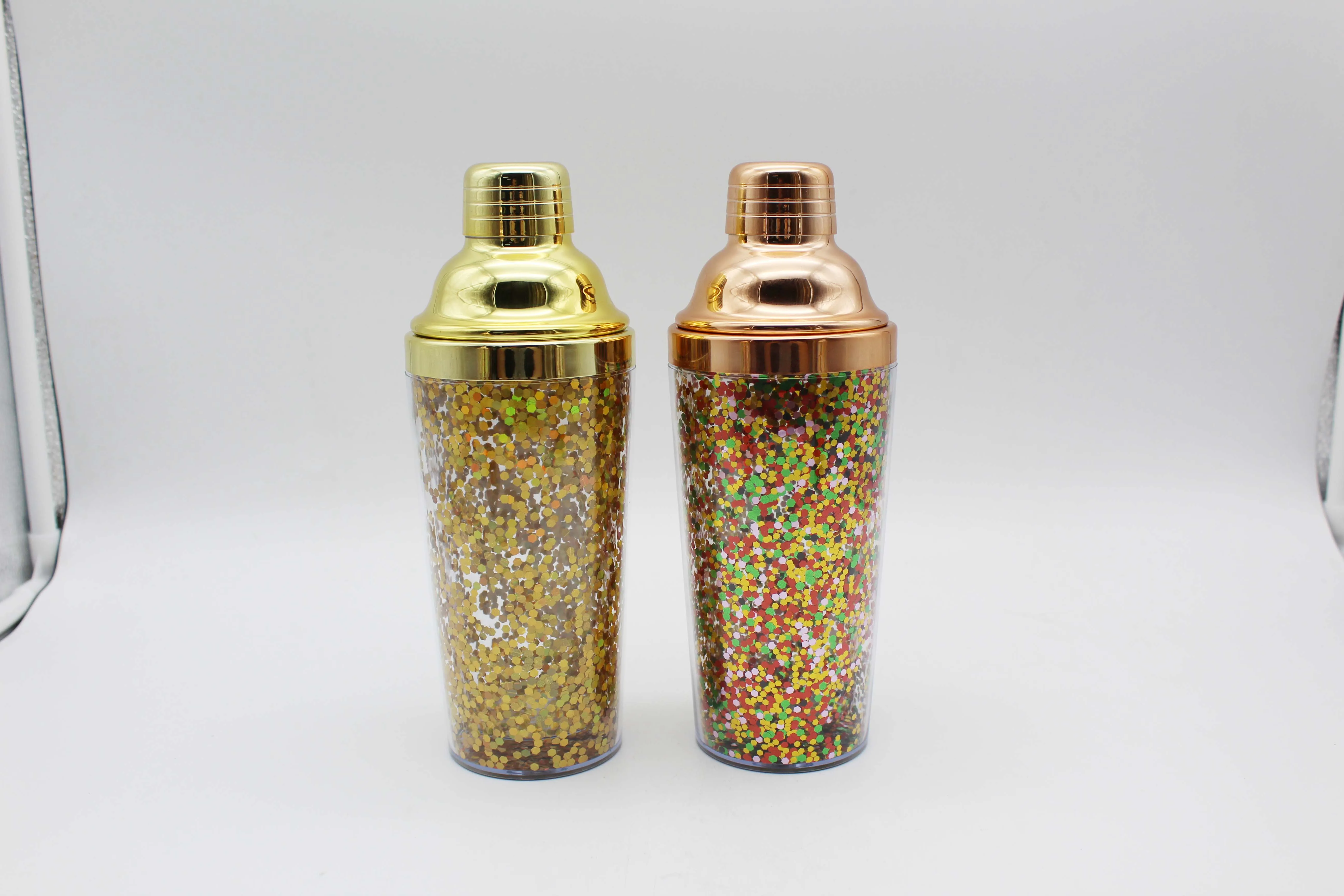 Cocktail Shaker - Gold Confetti