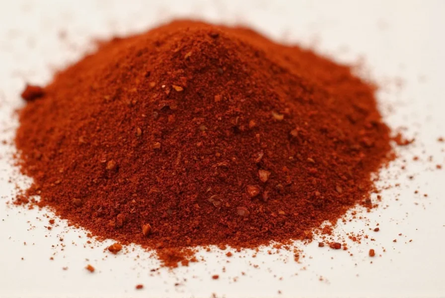 Bowl of crushed red chili pepper