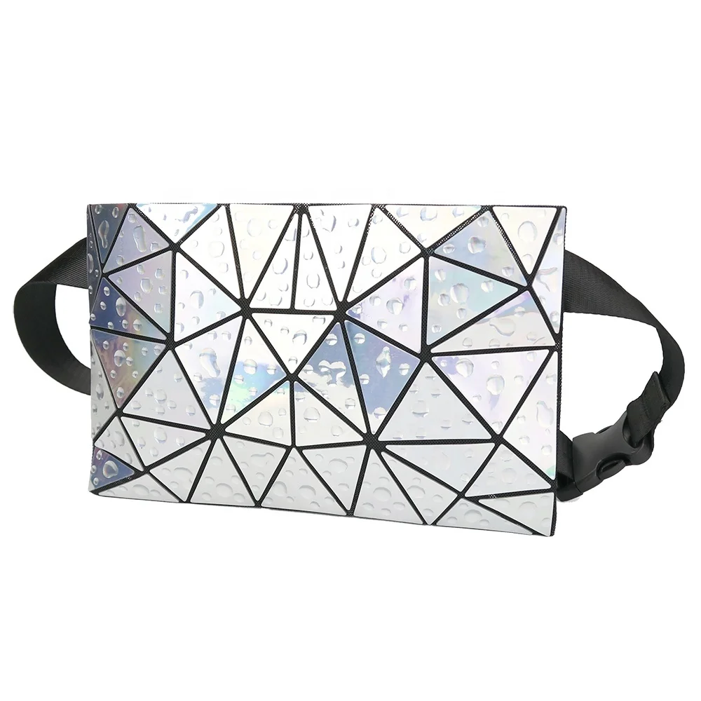 

Water Drop Designer PU Waterproof fanny pack waist bag For Women