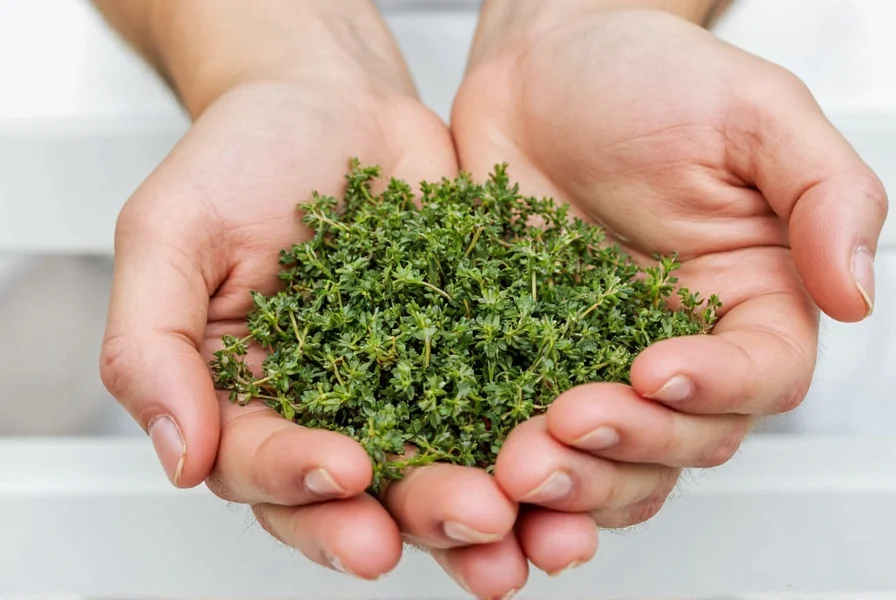 Cup of thyme tea