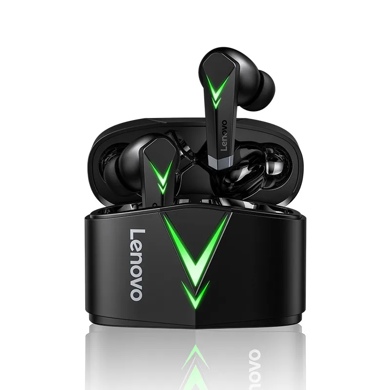 

Lenovo Earbuds Original Tws Lenovo Lp6 Wireless Earphone Audifonos Bt 5.0 In-ear Gaming Earbuds Lenovo Lp6, Black