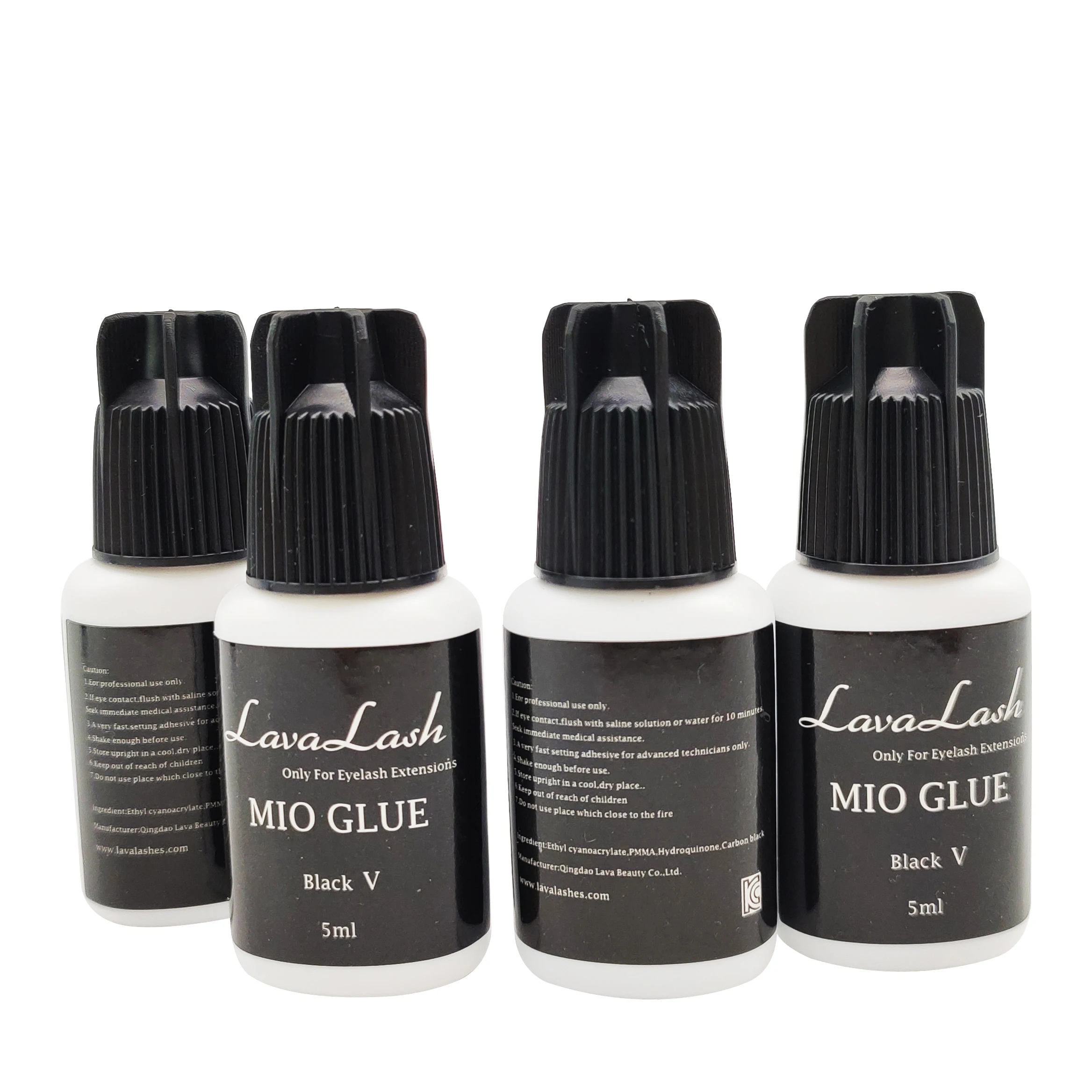 

High quality 1s fast dryting Black V MIO glue Korea original eyelash extension glue Customize private label MIO glue