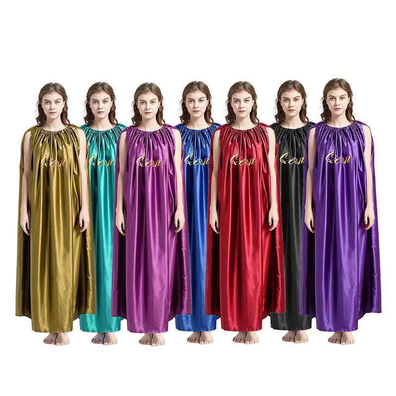 

Wholesale v-steam Gowns Bathrobes Yoni Cloak Vaginal Steam Robe, Golden, purple and champagne