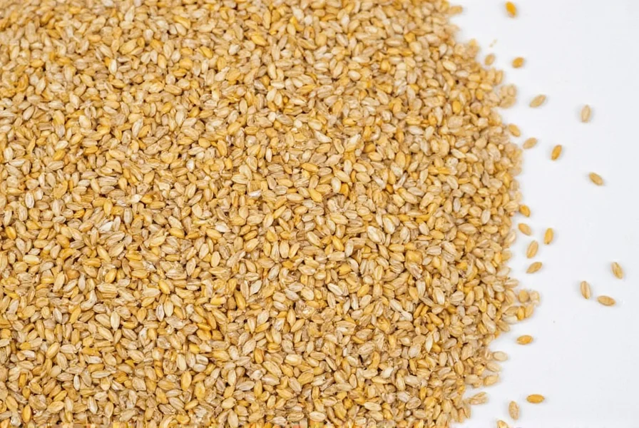 Close-up of black organic sesame seeds on a spoon
