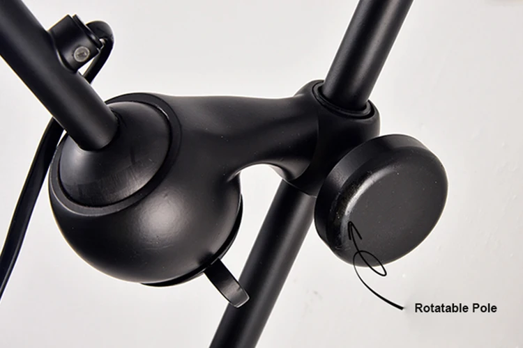 Hot selling vintage black swing arm wall led light